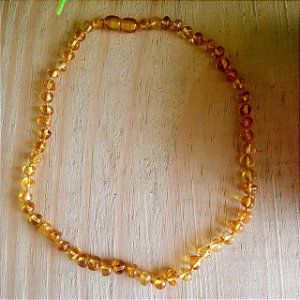 Colar Âmbar Infantil