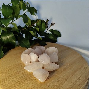 Pedra Rolada Quartzo Rosa Natural