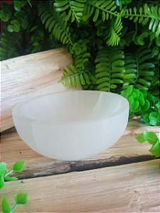 Bowl Selenita Branca 10cm