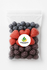 Mix de frutas vermelhas congeladas