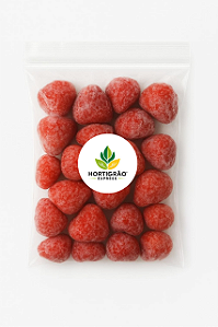 Morango inteiro congelado