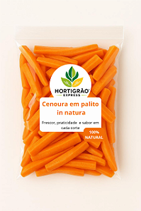 Cenoura em corte palito 300g