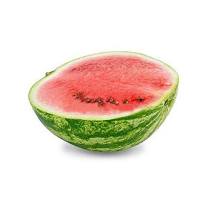 Melancia metade