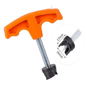 Broca Manual Perfurador para Chula no PVC 16mm p/ Irrigação