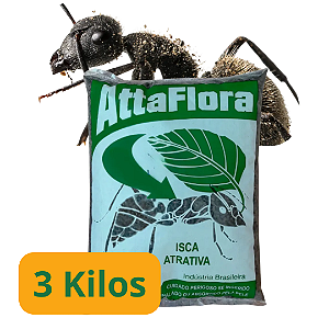 3kg de Isca de Formiga Cortadeira Atta Flora