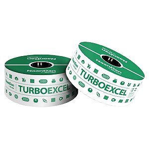 Mangueira de Gotejamento Turbo Excel 16mm 8mil 4.0 L/h 20cm 1000m - Naandan by Rivulis