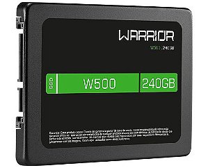 Ssd Gamer Warrior 2,5 Pol. 240Gb W500 - Gravação 500 Mb/S