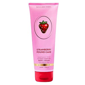 Bath & Body Works - Creme Hidratante Corporal Body Cream Strawberry Pound Cake