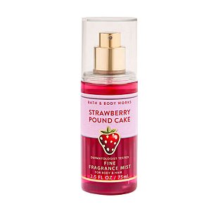 Bath & Body Works - Mini Body Splash Strawberry Pound Cake