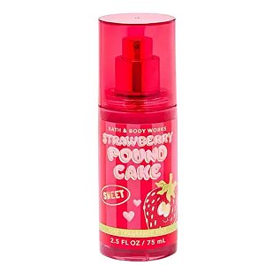 Bath & Body Works - Mini Body Splash Strawberry Pound Cake