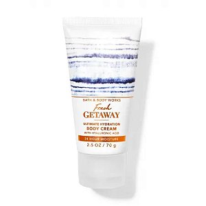 Bath & Body Works - Mini Creme Hidratante Corporal Body Cream Fresh Getaway