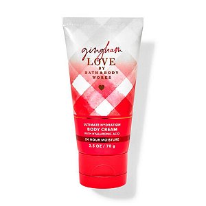 Bath & Body Works - Mini Creme Hidratante Corporal Body Cream Gingham Love