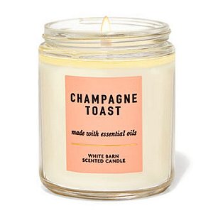 Bath Body & Works - Vela Aromática 1 Pavio Champagne Toast