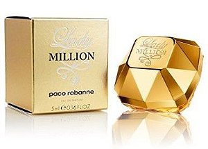 Paco Rabanne - Miniatura Perfume Lady Million Feminino Edp 5ml