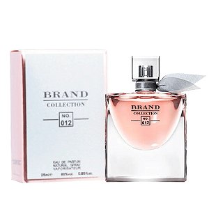 Brand Collection - Perfume 012 Feminino Edp 25ml - Inspiração La Vie Est Belle