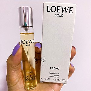 Loewe - Perfume Solo Cedro Masculino Edt 15ml