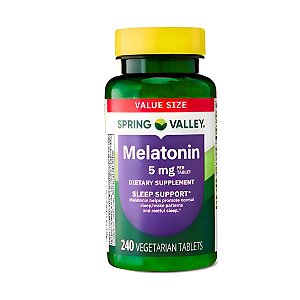 Melatonina 5mg - 240 Tablets Spring Valley