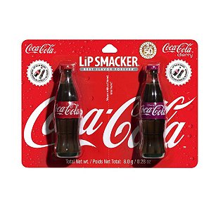 Lip Balm Kit Copo Coca-Cola e Coca-Cola Cherry - Lip Smacker