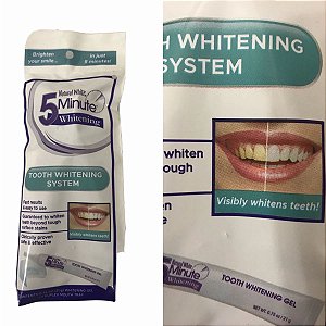 Natural White 5 minute Whitening - Clareador Dental
