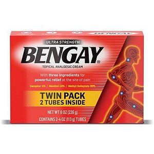 Bengay - Kit Pomada Ultra Forte para Dores Musculares
