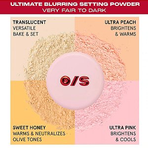 Patrick Starrr - Mini Pó Facial Ultimate Blurring Setting Powder One/Size 2g - Ultra Pink