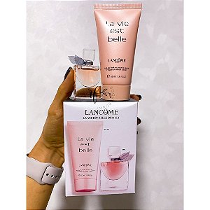 Lancôme - Kit Miniatura Perfume La Vie Est Belle + Loção Corporal