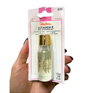 Sally Hansen - Vitamina E e Óleo para Unhas e Cutículas (Danificado)