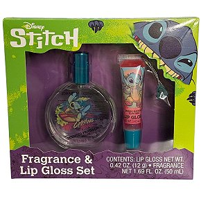 Disney Stitch - Fragrância + Gloss Labial