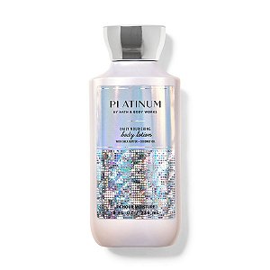Bath & Body Works - Loção Hidratante Corporal Body Lotion Platinum