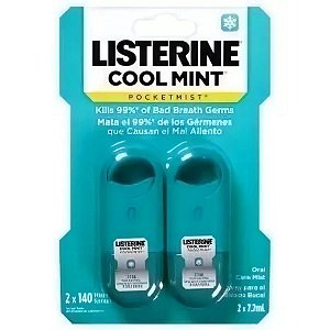 Listerine Spray Pocketmist Contra Mau Hálito Menta Cool Mint