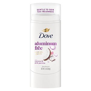 Dove - Desodorante em Bastão Sem Alumínio Coconut & Pink Jasmine 74g