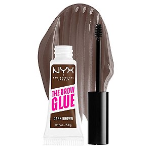 Nyx - The Brow Glue Modelador de Sobrancelhas Instantâneo - Dark Brown