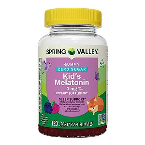 Melatonina Infantil 1mg - 120 Gummies Spring Valley