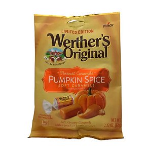 Werther's Original - Bala de Caramelo Pumpkin Spice Soft Caramels