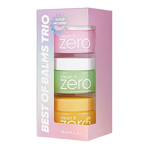 Banila Co - Clean it Zero Best of Balms Trio (Kit 3x25ml + Espátula Inclusa)