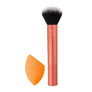 REAL TECHNIQUES - kit Pincel e Esponja Real Techniques Everything Blending Duo