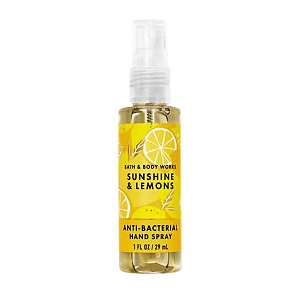 Bath & Body Works - Álcool Em Spray Antisséptico Para Mãos Sunshine & Lemons