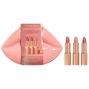 Charlotte Tilbury - Mini Trio de Batons Iconic Hollywood Lipstick