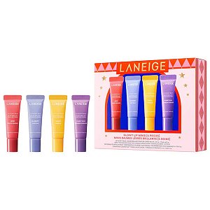 Laneige - Kit Mini Glowy Lip Balm Com 4 Unidades