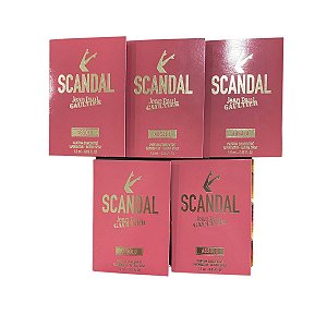 Kit Amostras Flaconetes Perfumes Importados Feminino Scandal Absolu - 5 Unidades