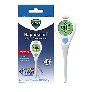 Vicks - Termômetro Digital Flexível Rapid Read
