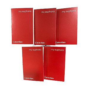 Kit Amostras Flaconetes Perfumes Importados Feminino My Euphoria Edp - 5 Unidades