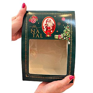 Embalagem para Presente Média Natal