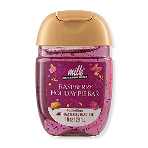 Bath & Body Works - Álcool Em Gel Raspberry Holiday Pie Bar