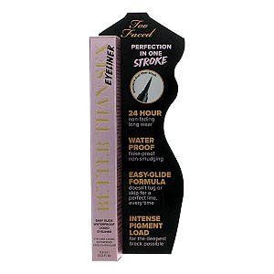 Too Faced - Delineador Better Than Sex Cor Deepest Black