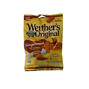 Werther's Original - Bala de Caramelo Gingerbread Soft Caramels Edição Limitada