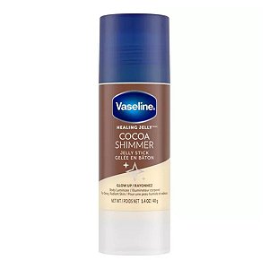 Vaseline - Hidratante Corporal Body Balm Jelly Stick Cocoa Shimmer