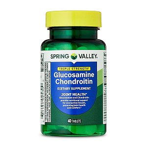 Spring Valley - Glucosamine Chondroitin 40 Tablets