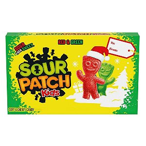 Sour Patch Kids - Balas Sour Then Sweet Vermelhas e Verdes 88g