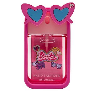 Barbie - Álcool em Spray Com Capinha de Silicone Smart Care Barbie Hand Sanitizer
